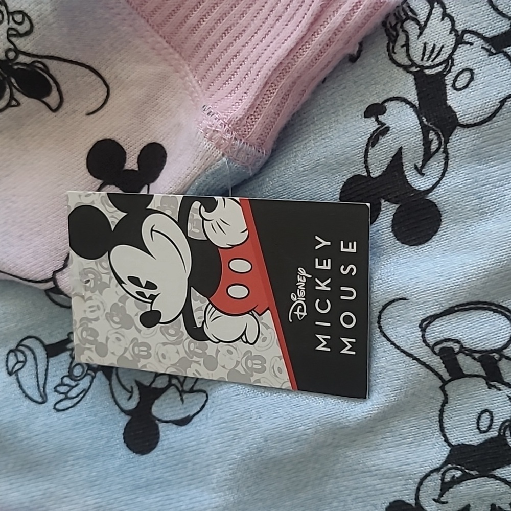 Disney Sleepwear Top Mickey‎ Long Sleeve Large - Picture 3 of 6